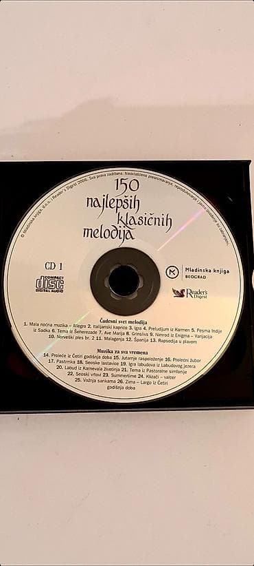 magični pingvini: ☆ Na prodaju 150 najlepših klasičnih melodija – komplet 6 CD sa — 8