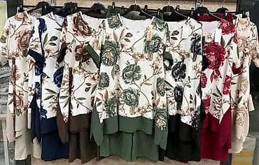 detox line: Damski komplet – tunika i široke pantalone. - Dvodelni komplet idealan — 4