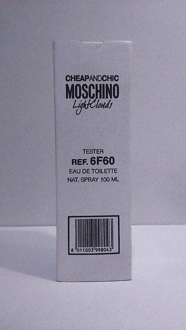 moschino cheap and chic cena: MOSCHINO CHEAP AND CHIC LIGHT CLOUDS EDT100ML TSTR | Moschino Cheap — 3
