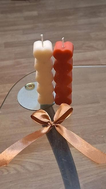 susilica za ves sa ventilatorom: Ručne dekorativne sveće – unikatni oblici - Kolekcija ručno livenih — 6