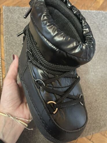 K3 dečje zimske čizme – crne “moon boots” patike/čizmice, jednom na lalafo.rs K3 dečje zimske čizme – crne “moon boots” patike/čizmice, jednom