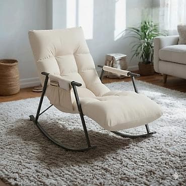 forma ideale sto i stolice za terasu: Ergonomiska ljuljaška fotelja sa produženim naslonom za noge - — 3