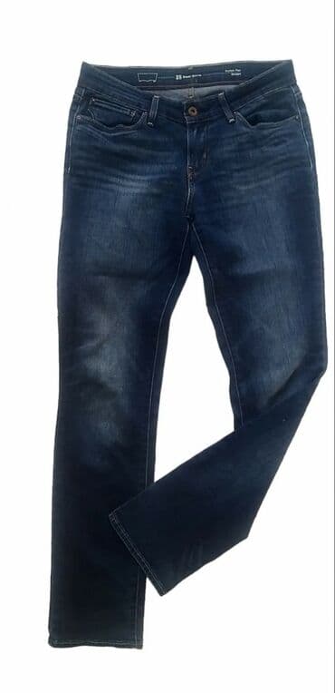 lanene pantalone lidl: Prelepe Levi's L farke sa puno elastina, samo pribane, nove. Struk — 2