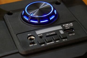 pojačala i zvučnici: Blutut zvucnik cmik mk-6120 karaoke/usb/aux/fm/sd tws tws - koji — 8
