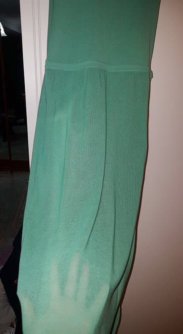 srebrni lancic sa krstom: Max Mara S (EU 36), bоја - Zelena, Kratkih rukava — 5