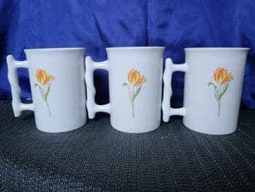 solje za caj: Solje nove,vintaz weimar porcelan Nemacka. Komada 3 u ceni. lep — 2