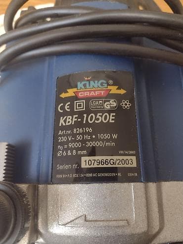 kamen za tocilo: Glodalo frezer 1050W - Frezer donešen iz Nemačke model CING CRAFT — 5