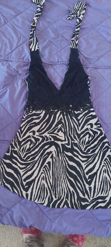 pantalone od vestacke koze: S (EU 36), Likra, Leopard, krokodil, zebra, bоја - Šareno — 2