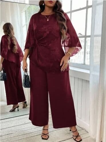mona kompleti sa pantalonama: Kompleti Cena 3300din Vel 0XL,1XL,2XL,3XL,4XL Mere u slikama Poručuje — 9