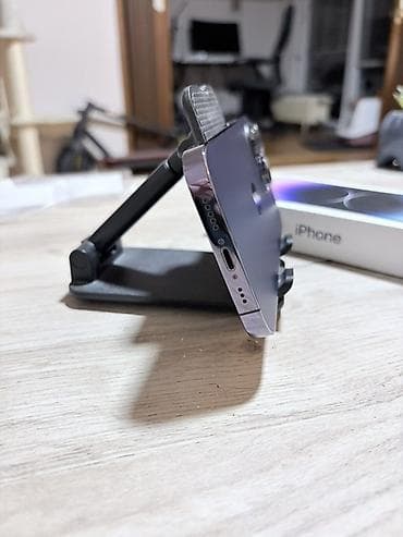 Car Electronics: Apple iPhone 14 Pro - Boja: Deep Purple - Memorija: 256gb - Battery — 2