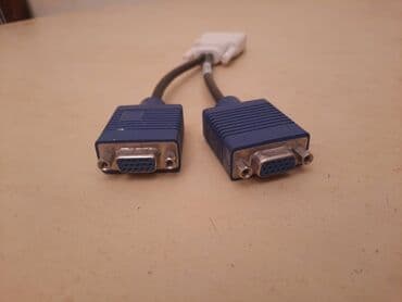 adapter za struju 220 na 110 cena: Retro,stara graficka i adapter VGA sa graficke na 2 monitora Ispravna — 6