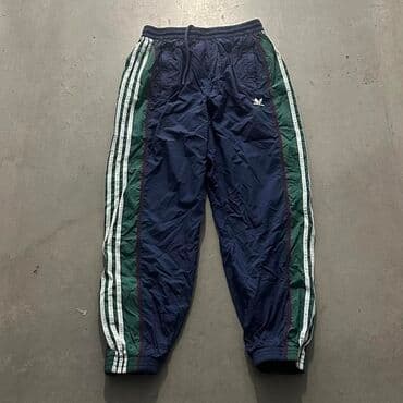 ellesse trenerka: Sweatpants, M (EU 50), Adidas, color - Blue, Microfibre — 1