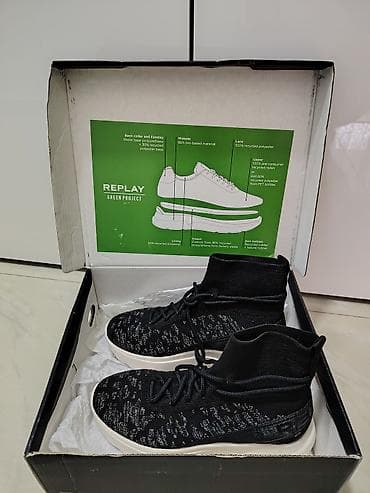 ženske bele patike: Patike replay zenske - Boja: crna sa višebojnim, diskretnim — 6