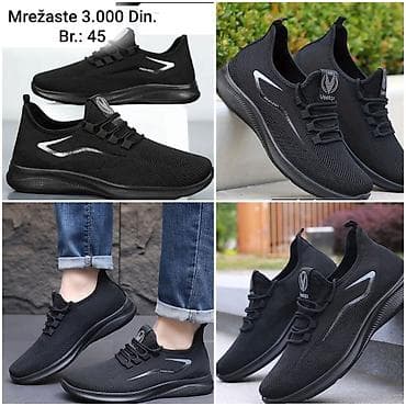 nike patike novo: Mrežaste patike – crne, lagane i prozračne - Materijal gornjišta — 3