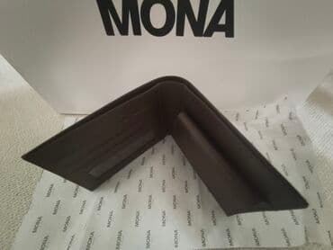 Novčanici: Muški novčanik, Mona, Materijal: Koža