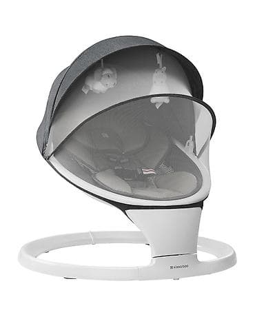 Kids' furniture: KIKKA BOO ljuljaška CUDDLE ME sa daljinskim upravljačem – dark grey — 2