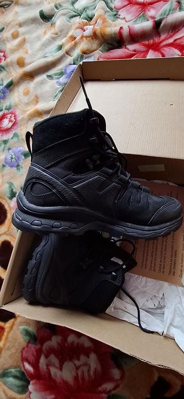 armani muska torbica: Crne taktičke/planinarske čizme, broj 41. - Visoki model sa ojačanim — 3