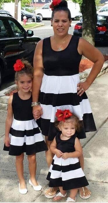 haljina 10: Haljine za mame i devojcice - rade se u velicinama od 1 do 12, i za — 17