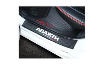 Vozila: Nalepnice za automobil - karbon ABARTH Set od 4 nalepnice za prag — 3