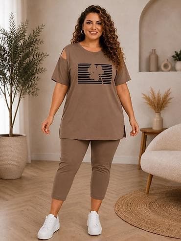 tunika boho style: 06. 🌸 Komplet koji spaja udobnost i stil - ZA PUNIJE DAME 🌸 ✨ Duža — 5