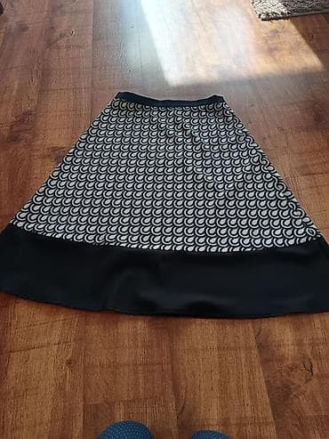 Ženska odeća – set suknji i haljina cena za sve - Crno-bela A-linija