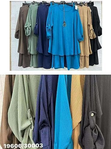 Haljine: Kompleti
Cena 2600
Uni vel.
V20 — 5