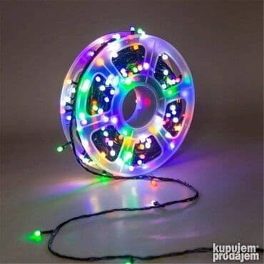 kalendar 1996 godine: LED Lampioni 50 Metara NOVO 3 Boje Novogodisnja LED Rasveta za Spolja — 3