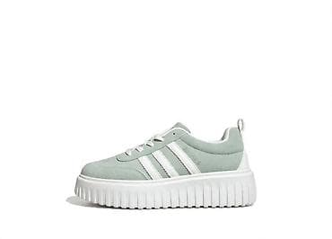 nike sandale za zene: Platform patike sa debljim đonom – pastelno zelene - Dizajn: Niski — 1