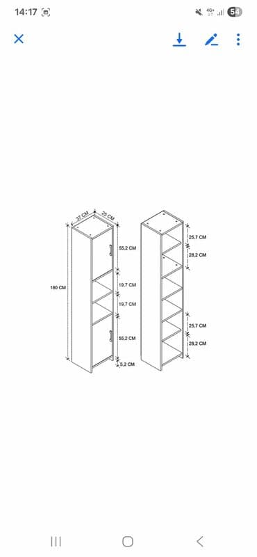 stilske vitrine i komode: Ormar TABRIZ 11500 din. Kod: Ormar TABRIZ MK12-26-01 Dimenzije — 5