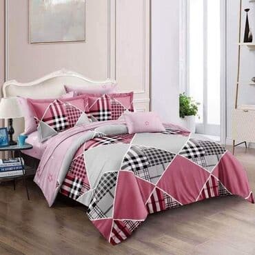 Luksuzna pamucna Brilijant posteljina Set sadrzi 4 dela: Cena: 3200