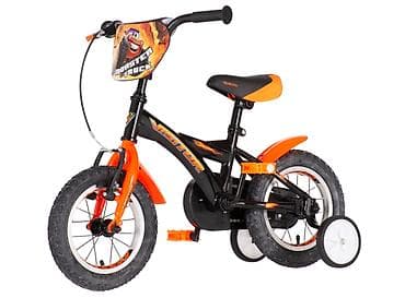 cipele sa animal printom: Bicikl kids Visitor Truck 12" – crno/narandžasti - Dimenzija točkova — 5