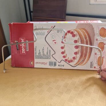 raketa satovi novi: Zenker set pomoćno sredstvo za rezanje torte od nerudjajućeg čelika — 1