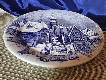 Ostalo posuđe: Tanjir 1 engleski Ironstone velik,univerzalni iz 89te.god. Tanjir — 4