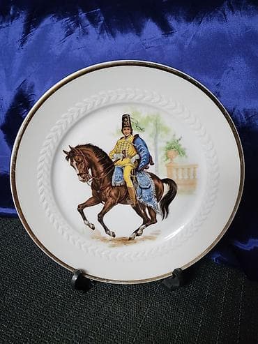 Tanjir za na zid 1940g+ Bavaria Tirschenreith porcelan. Tanjir