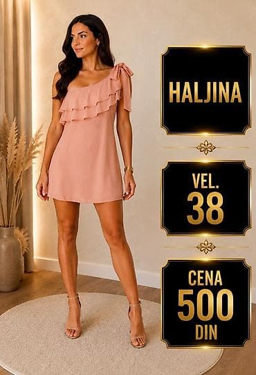 fidbek haljine: Haljina – veličina 38 Cena: 500 din - Kratka, elegantna haljina — 1