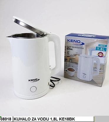 Električno kuvalo za vodu Keno KE18BK - Zapremina: 1,8 litara -
