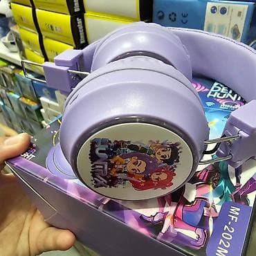 Kpop Demon Hunters bkuetooth slusalice za decu. Bluetooth verzija — 2