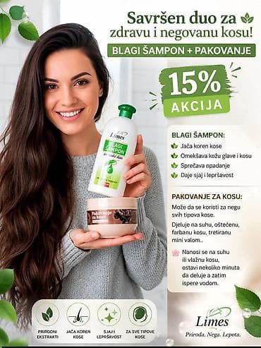 dermacosmetics nega rok: Nasa omiljena kombinacija za kosu 👌💖 Blagi šampon + pakovanje za kosu — 2