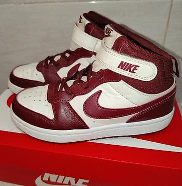 obuca vrsac: Nike kožne patike za decu – visoki model - Model: Nike Court Borough — 3