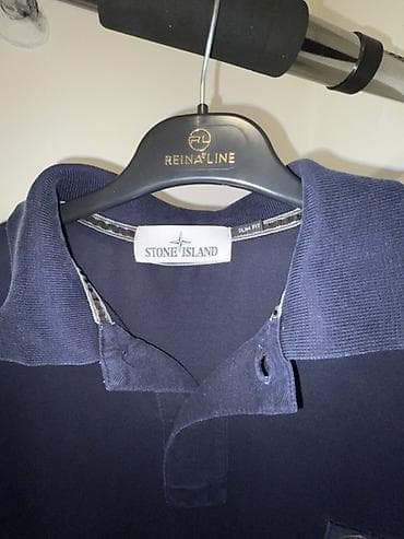 kosulja i kravata: Men's T-shirt Stone Island, bоја - Tamnoplava — 2