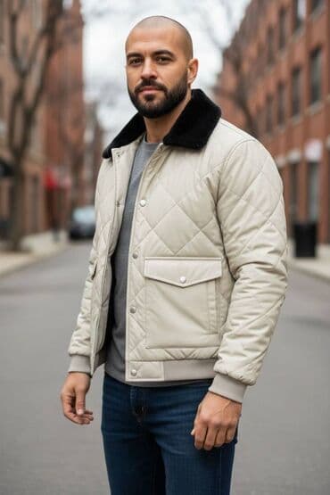 stone island jakna cena: Zimska jakna Velur, 2XL, L, M, Zara, bоја - Bela — 1