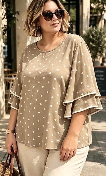 tosca blu beograd: Ženska bluza sa tufnama – model sa karner rukavima
2000
Din
Do xxl — 4