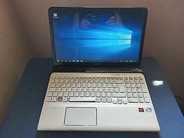 laptop sa cd citacem: Sony VAIO laptop – bela serija - Ekran: (široki format), kamera — 2
