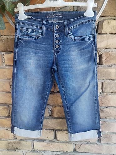 sorc m: Bermude za dečake – džins - Veličina: 152 - Struk: poluobim 35 cm — 2