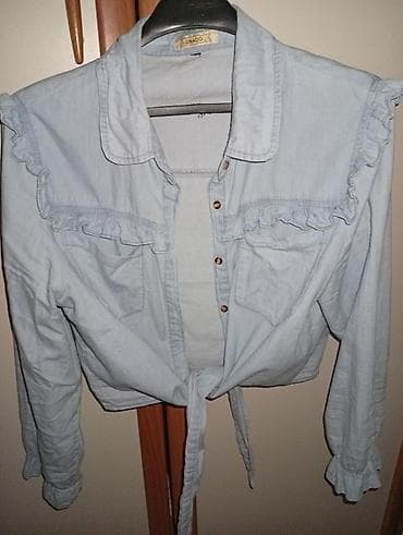 kozne pantalone stradivarius: Plava košulja Pimkie – Collection linija - Brend: Pimkie (oznaka — 5