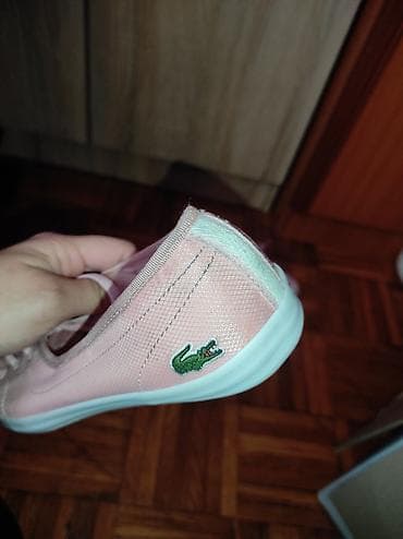 patike najk: Prodajem original Lacoste ženske patike u nežno roze boji, u veličini — 4