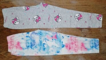 decije velicine po godinama: Helanke velicina 6, svaka slika po 1500din, radimo ih i u drugim — 10