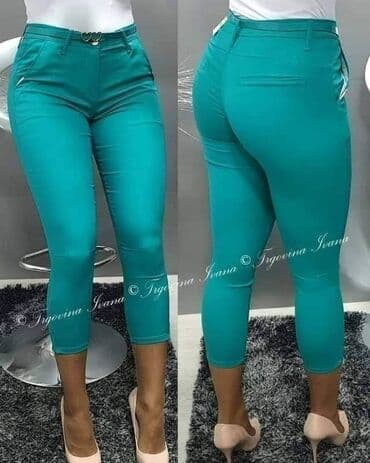 pantalone i kosulje za punije dame: Hit pantalone za vitkiji i puniji stas u puno lepih boja - cena 2300 — 3