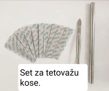 cetka za kosu na struju: PRAKTIČNI,JEDNOSTAVNI SET ZA TETOVAŽU KOSE — 4