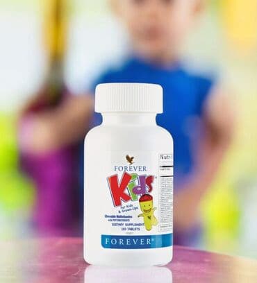 Ostale dečije stvari: Forever Kids – žvakaće multivitaminske tablete sa fitonutrijentima